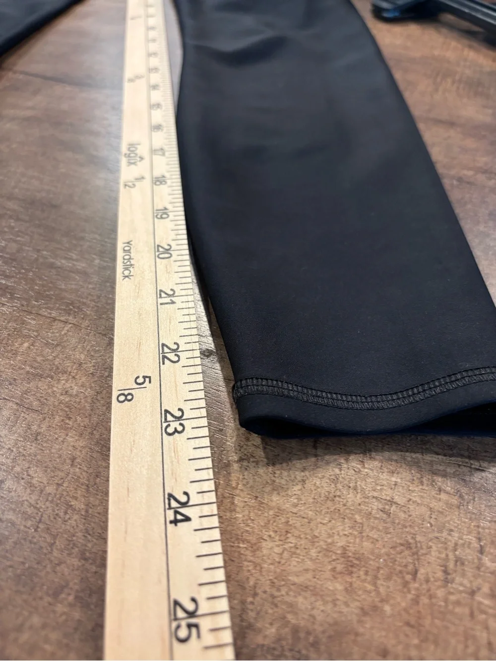 High-Waist Black Performance Leggings